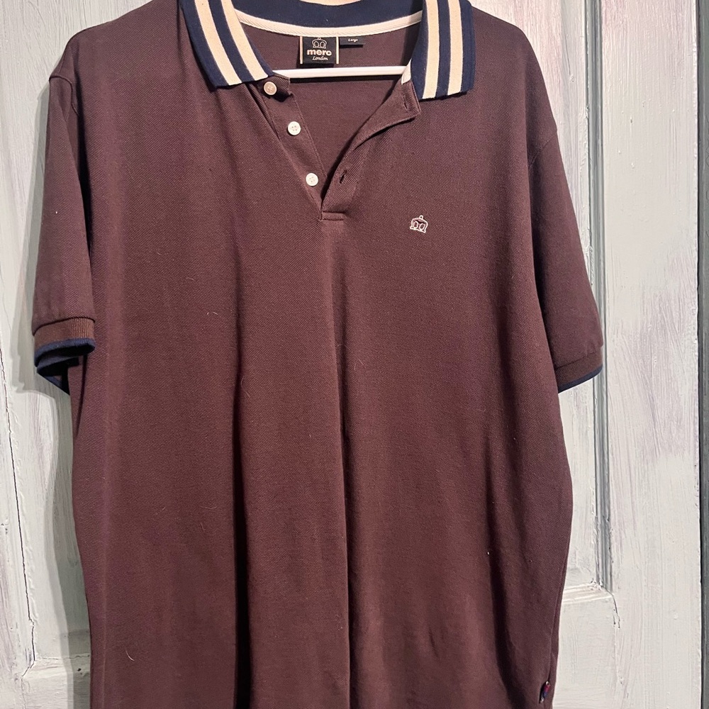 Men's Brown Merc Polo Shirt